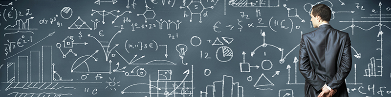 Business Intelligence Chalkboard Planning